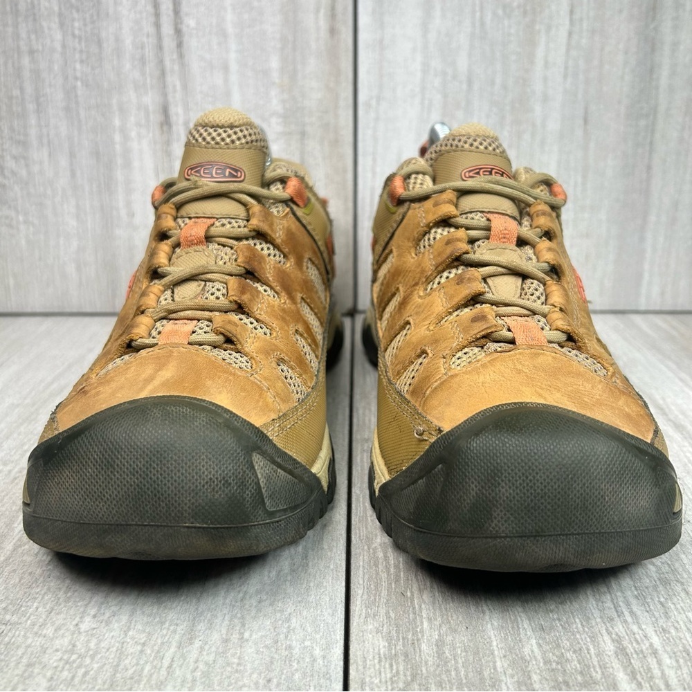 Keen Targhee Vent Trail Hiking Brown Leather Sneaker Boot Women’s Size 7.5 - Picture 5 of 11